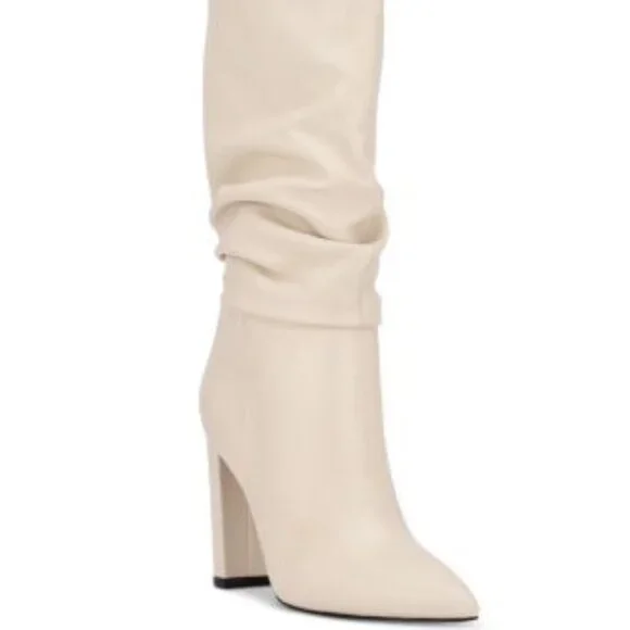 Marc Fisher LTD. Women's Gomer Slouched High Heel Boots - Picture 1 of 8